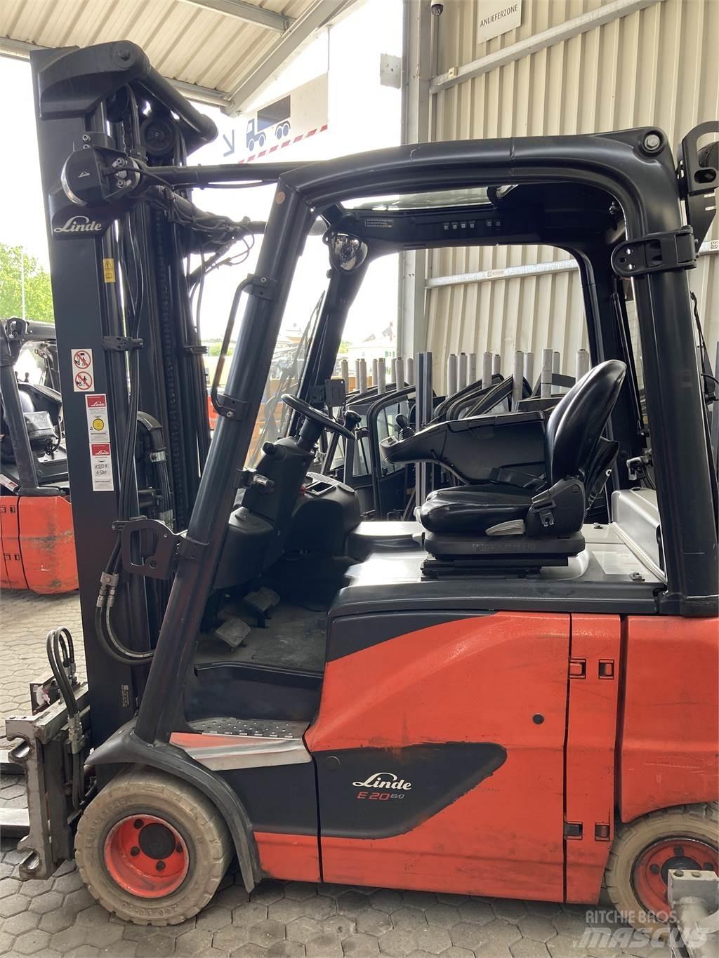 Linde E20PH Elektriskie iekrāvēji