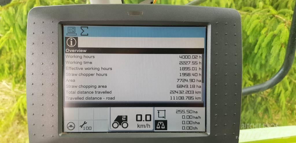 CLAAS Lexion 760 TT Ražas novākšanas kombaini