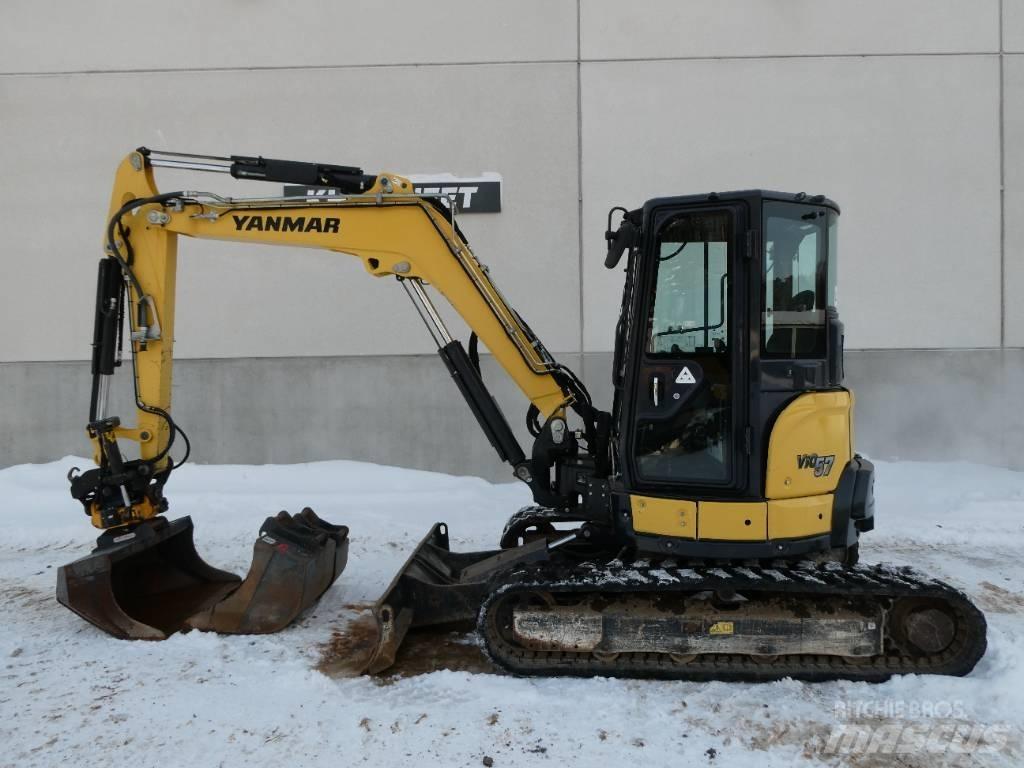 Yanmar Vio 57-6A Mini ekskavatori < 7 t