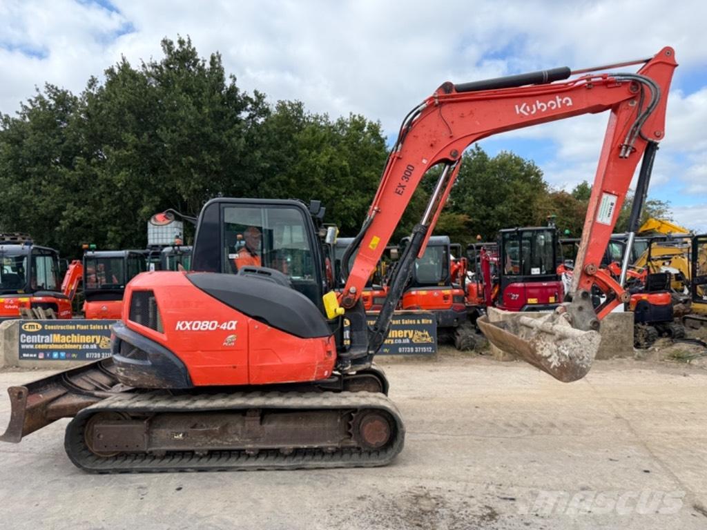 Kubota KX 080-4 Vidēja lieluma ekskavatori 7 t - 12 t