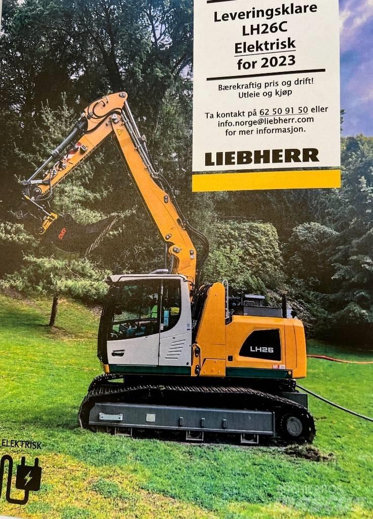 Liebherr LH26 EC Kāpurķēžu ekskavatori