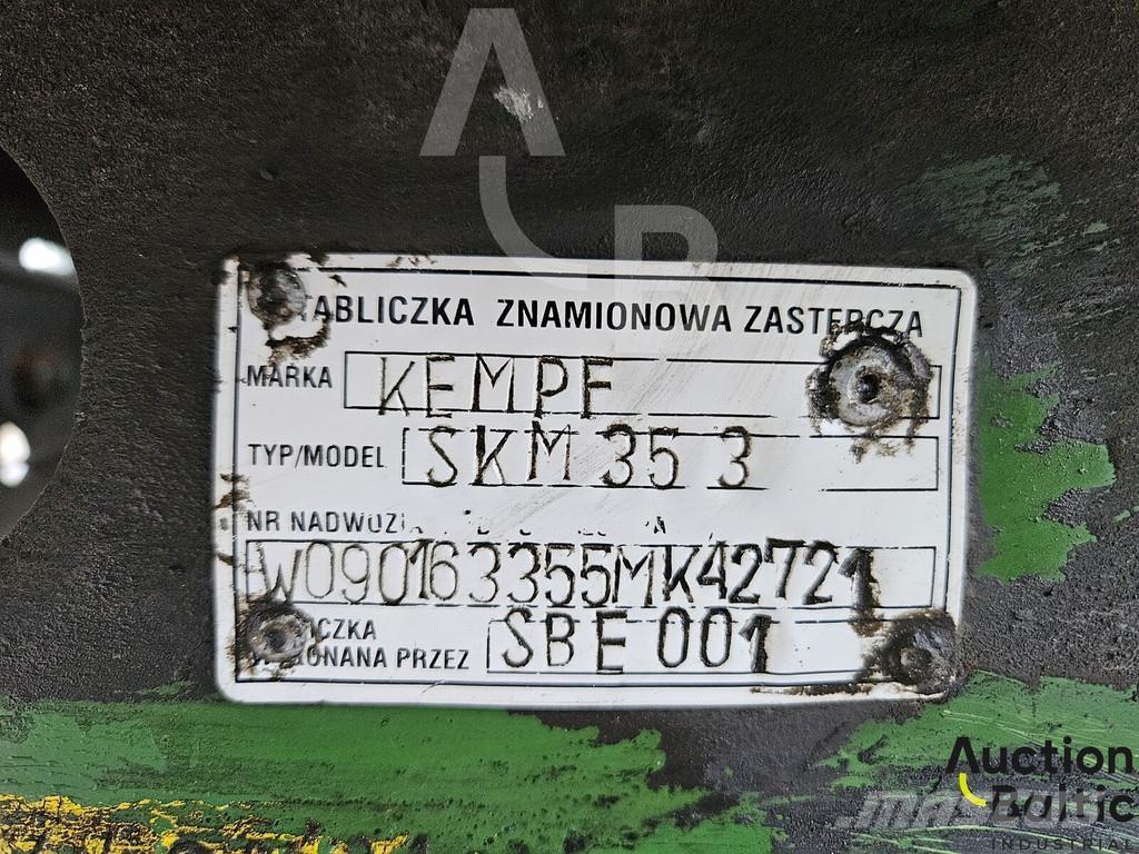 Kempf SKM 35/3 Tents puspiekabes