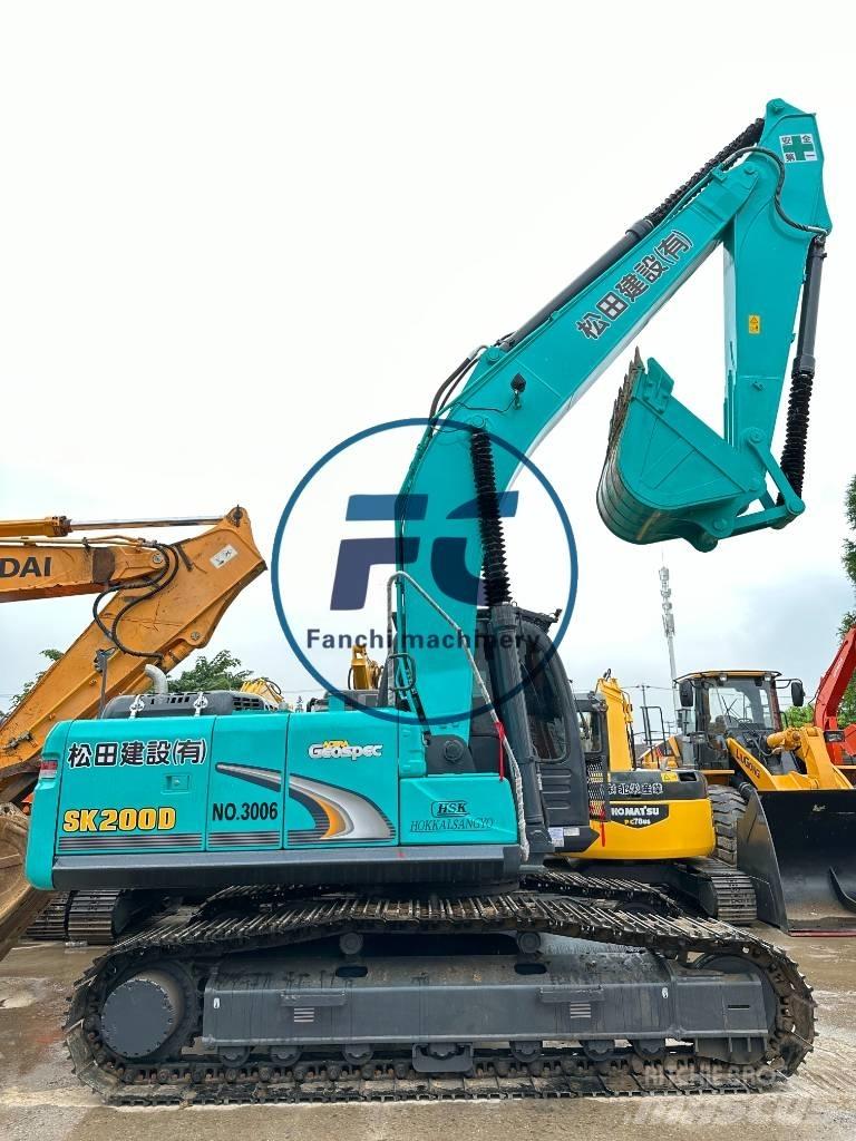 Kobelco SK 200-8 Kāpurķēžu ekskavatori