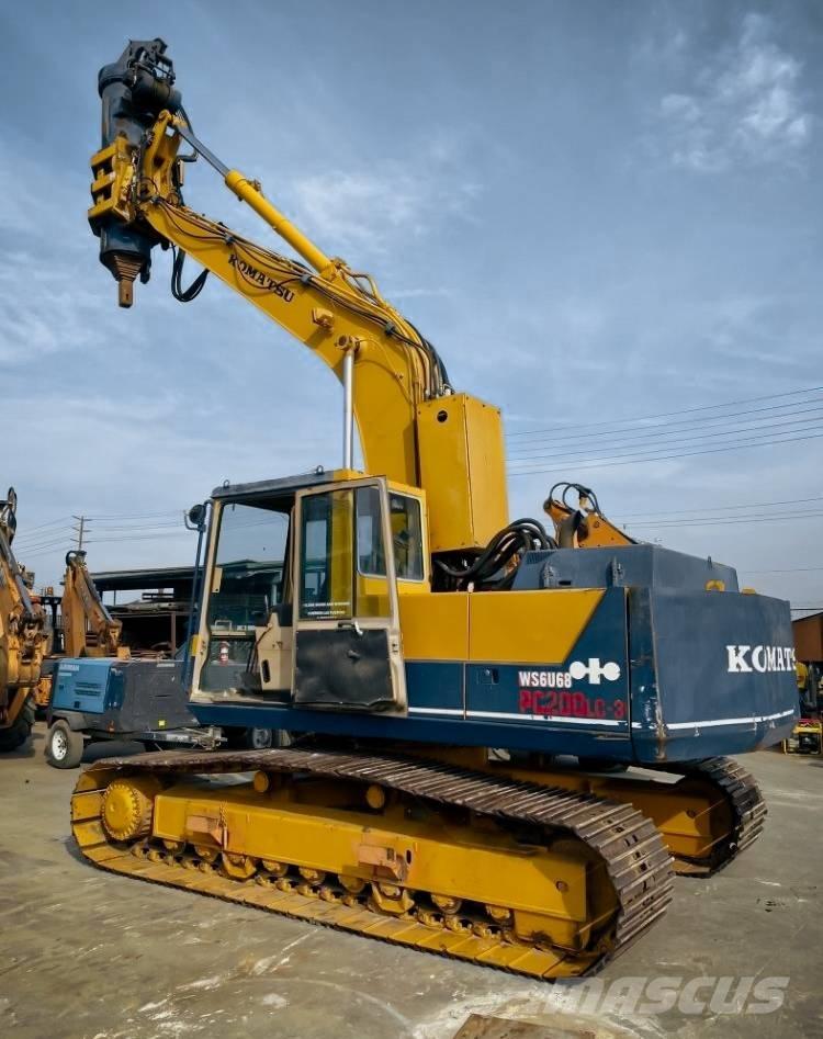 Komatsu PC 200 LC-3 Kāpurķēžu ekskavatori