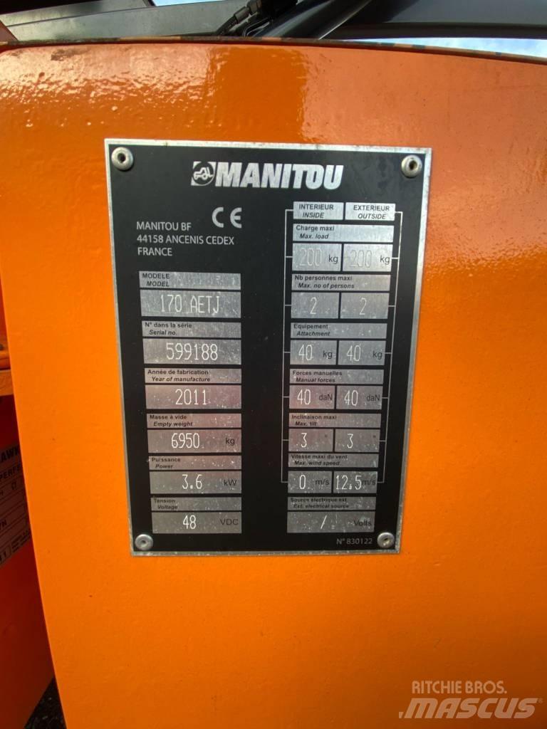 Manitou 170AETJ-L Strēles pacēlāji