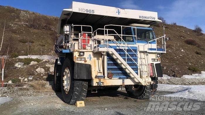 Komatsu HD985 - Mini pašizgāzēji