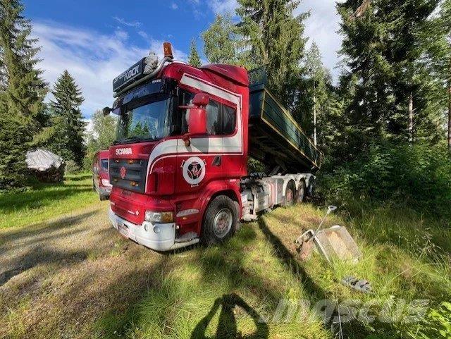 Scania R 500 Treileri ar āķi