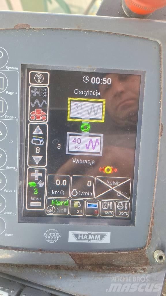 Hamm DV 70 VO Divvalču grunts veltņi