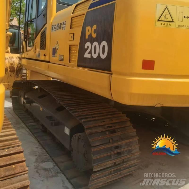 Komatsu PC 200-8 Kāpurķēžu ekskavatori