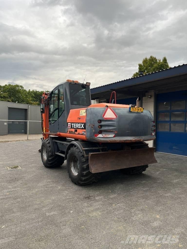 Terex TW 160 Ekskavatori uz riteņiem