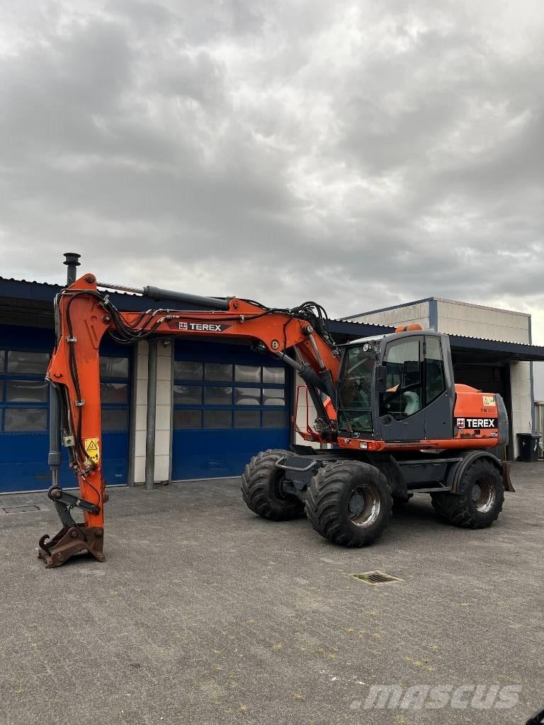 Terex TW 160 Ekskavatori uz riteņiem