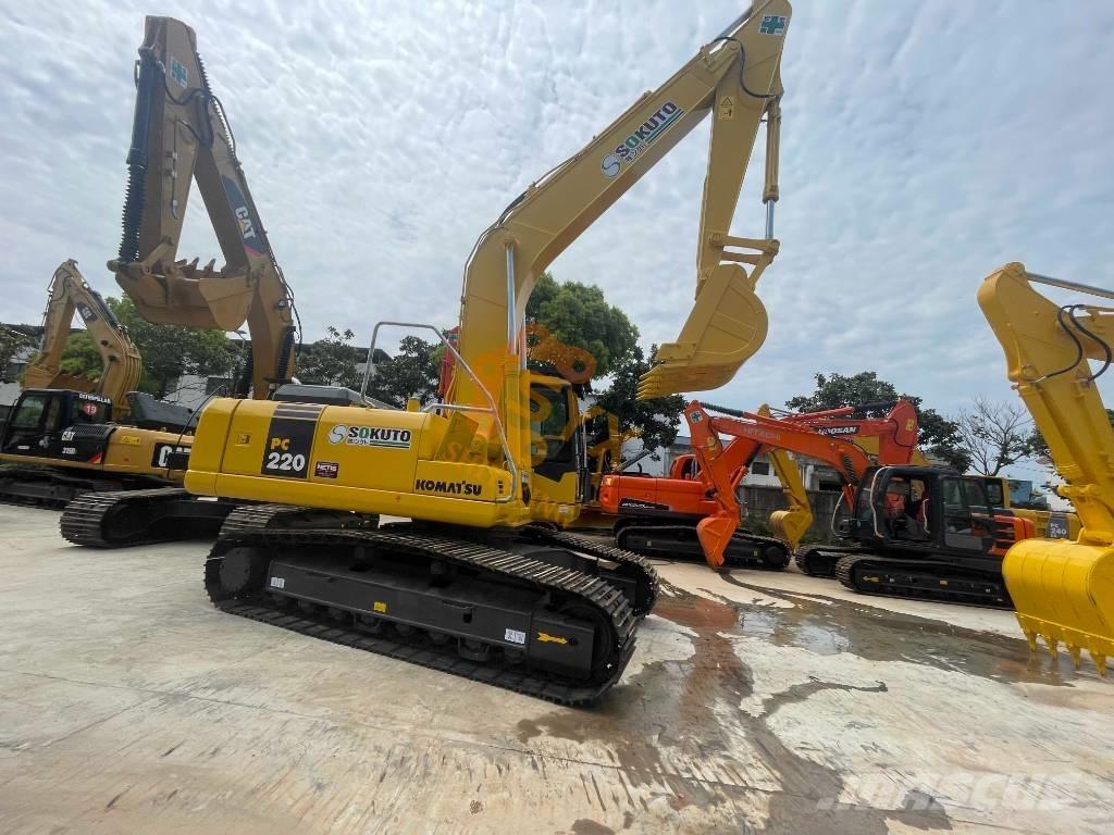 Komatsu PC 220-7 Kāpurķēžu ekskavatori