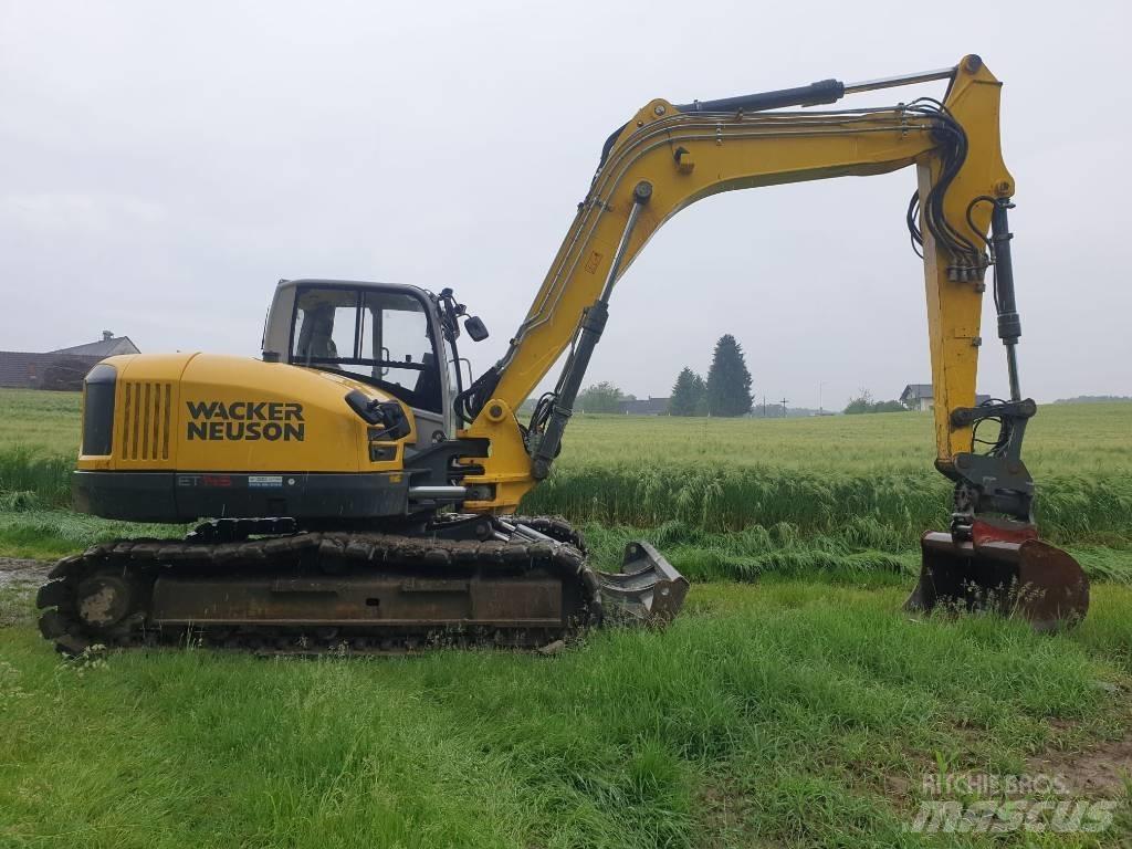 Wacker Neuson ET 145 Kāpurķēžu ekskavatori