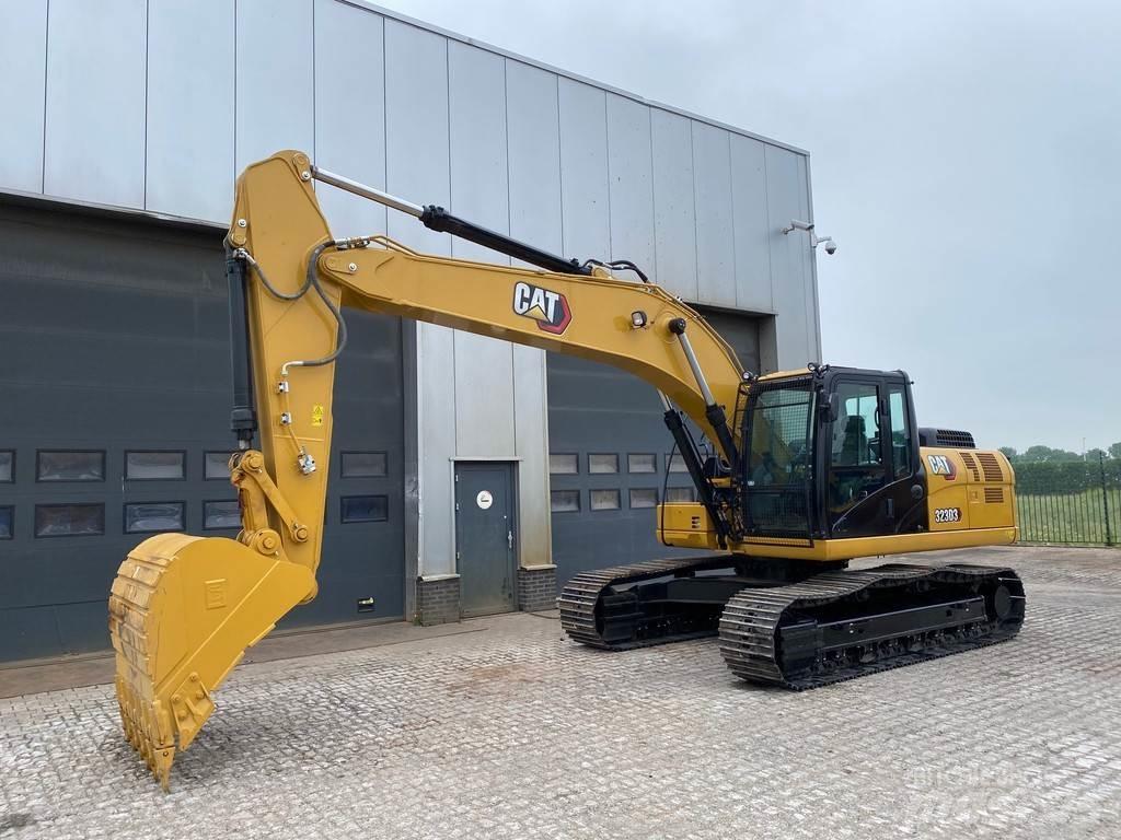 CAT 323D3 Kāpurķēžu ekskavatori