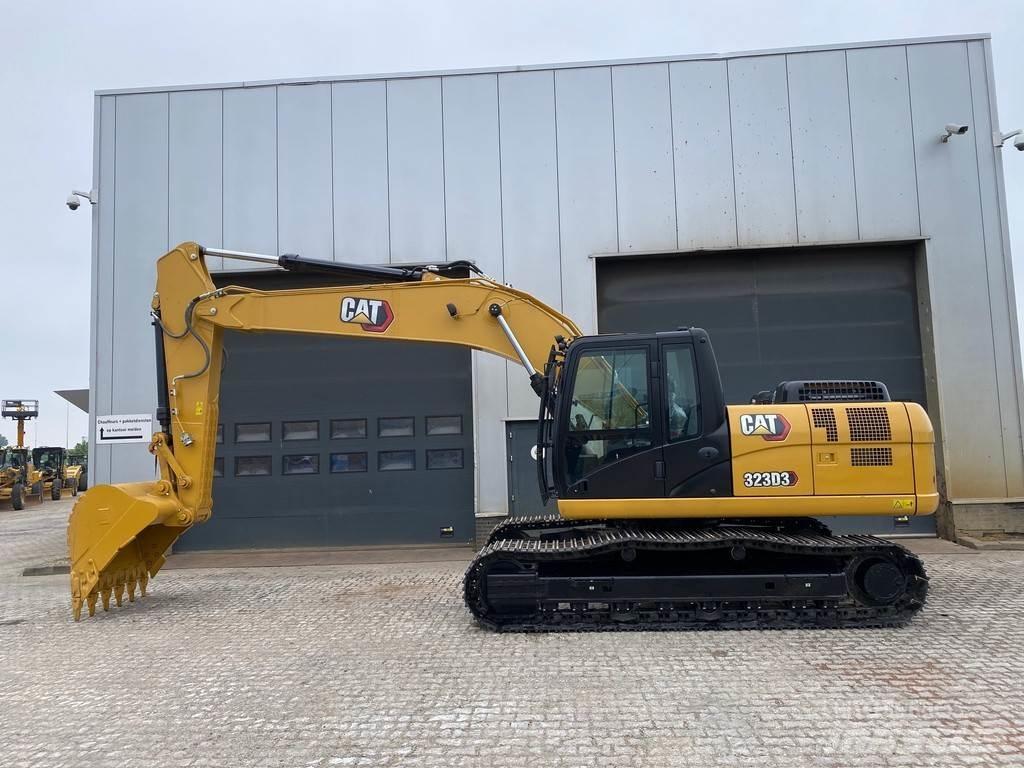 CAT 323D3 Kāpurķēžu ekskavatori