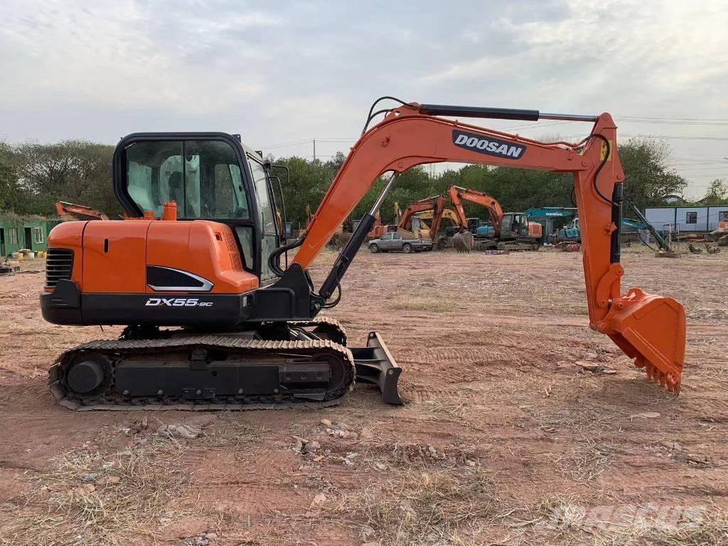 Doosan DX 55 Mini ekskavatori < 7 t