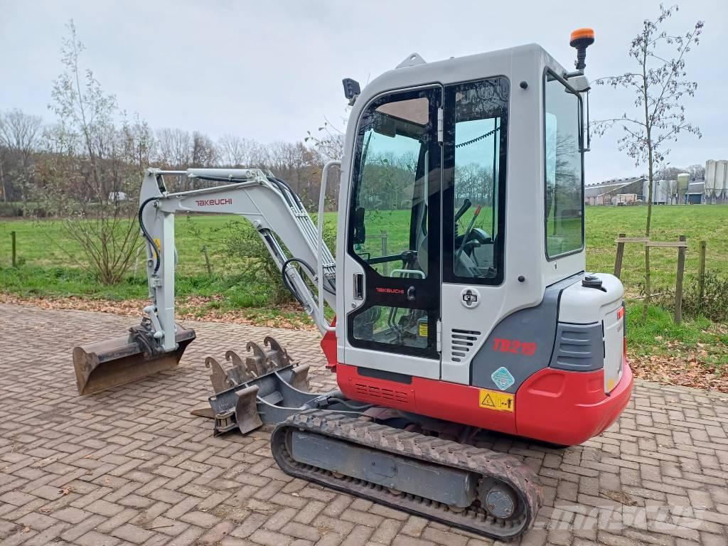 Takeuchi TB 219 Mini ekskavatori < 7 t