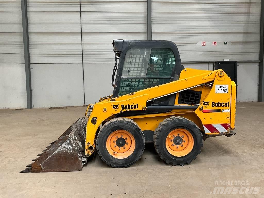 Bobcat S 450 Lietoti riteņu kompaktiekrāvēji