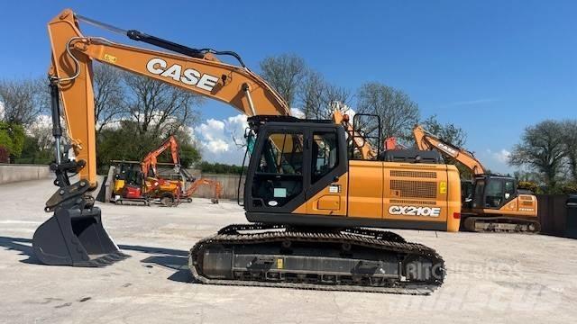 CASE CX 210 Kāpurķēžu ekskavatori