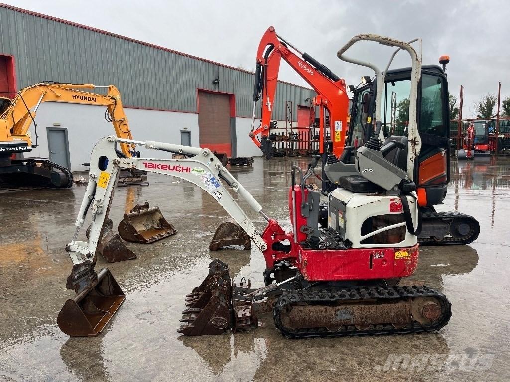 Takeuchi TB 210 R Mini ekskavatori < 7 t