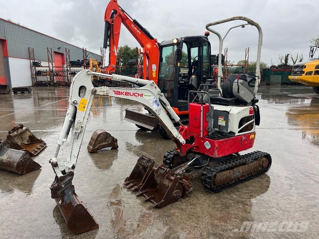 Takeuchi TB 210 R Mini ekskavatori < 7 t