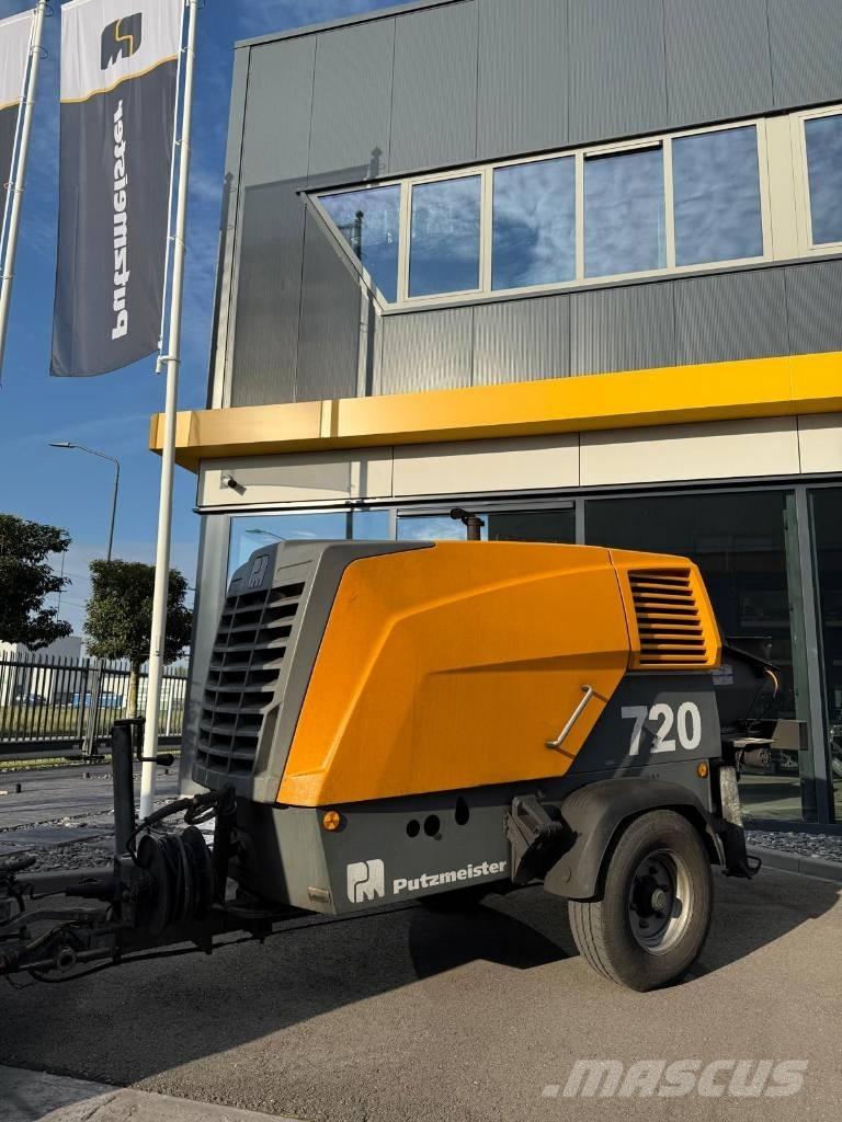 Putzmeister P 720 TD Kravas mašīna- betona sūknis