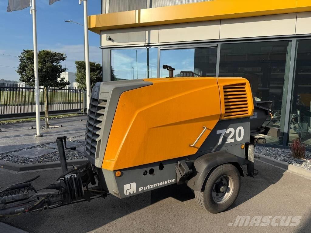 Putzmeister P 720 TD Kravas mašīna- betona sūknis