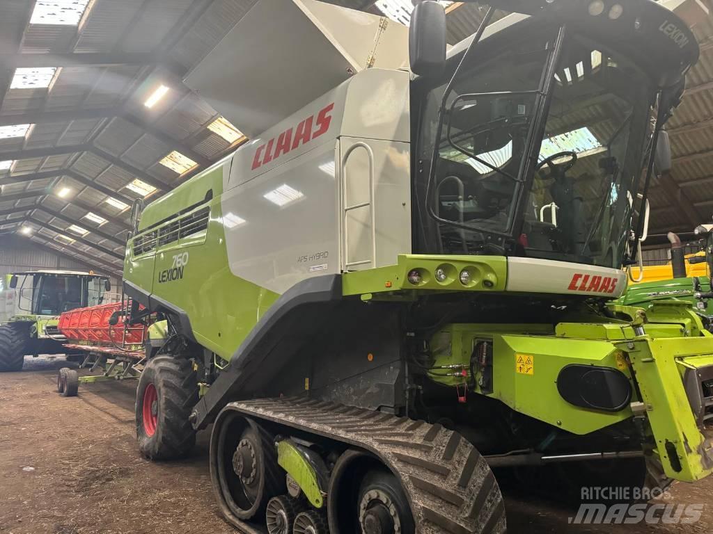 CLAAS Lexion 760 TT Ražas novākšanas kombaini