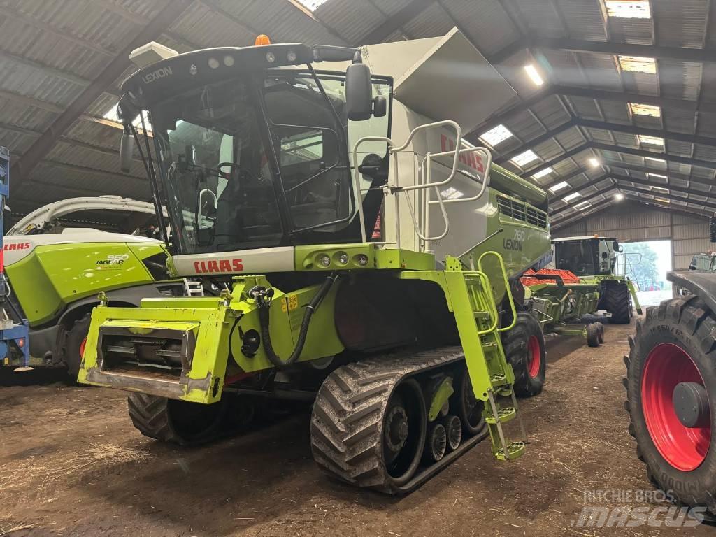 CLAAS Lexion 760 TT Ražas novākšanas kombaini