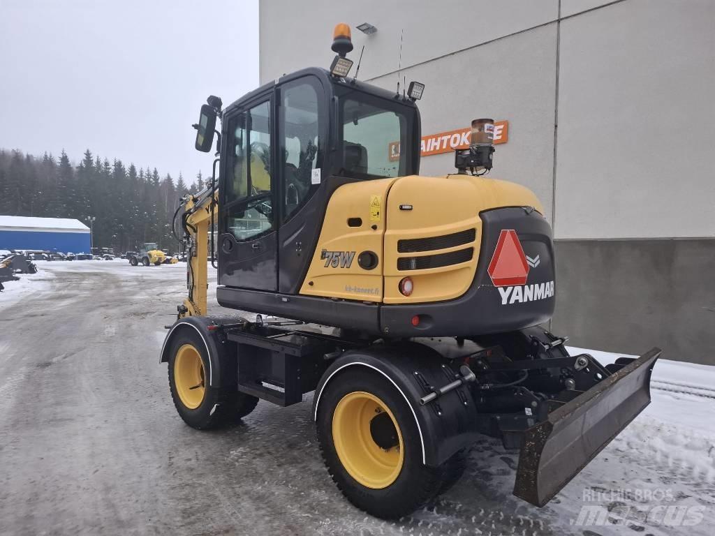 Yanmar B 75 W Ekskavatori uz riteņiem