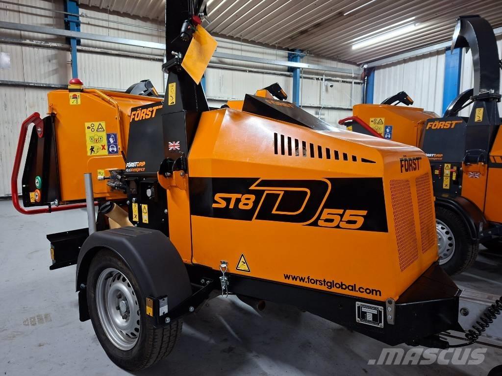 Forst ST8D Koksnes šķeldotāji