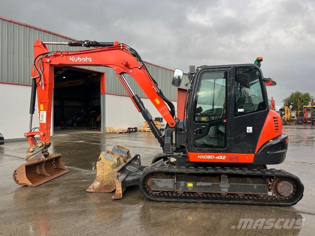 Kubota KX 080-4 Vidēja lieluma ekskavatori 7 t - 12 t