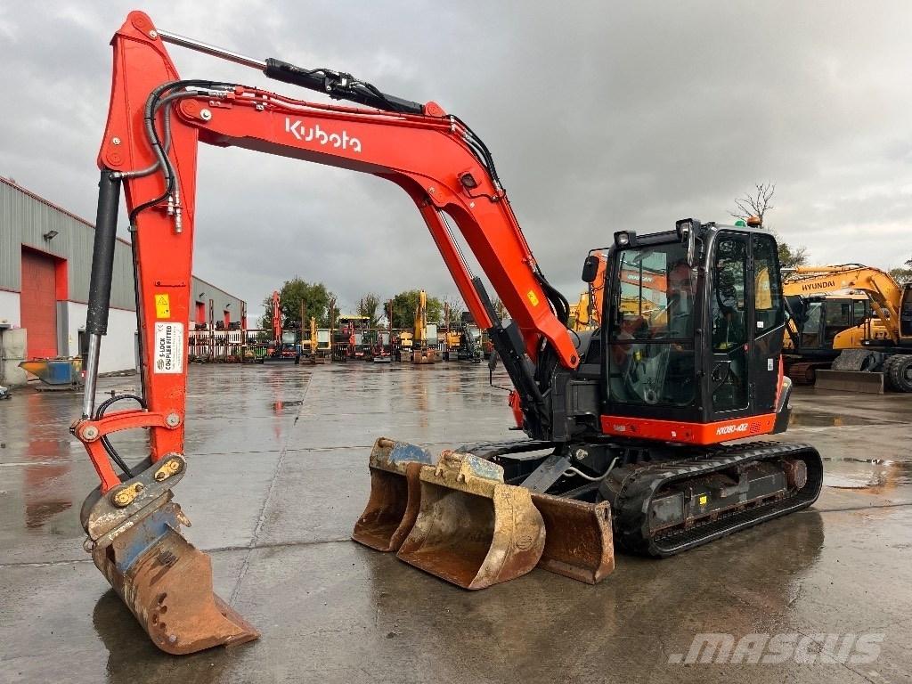 Kubota KX 080-4 Vidēja lieluma ekskavatori 7 t - 12 t