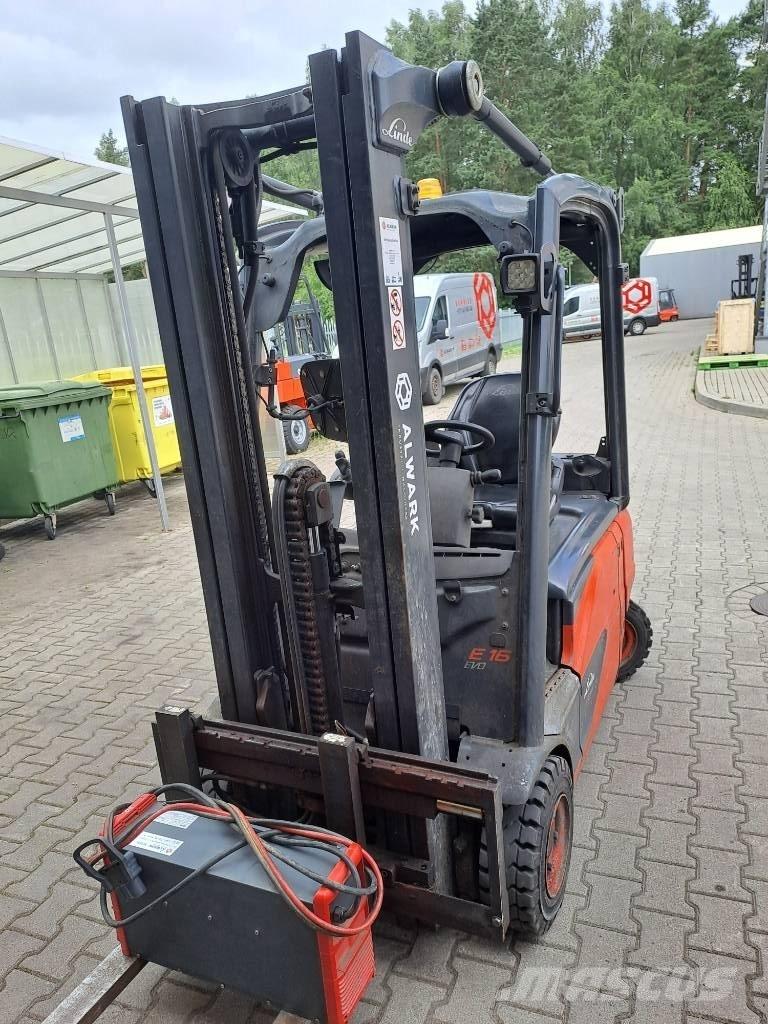 Linde E16 Elektriskie iekrāvēji