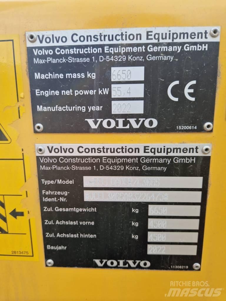 Volvo L 30 G Iekrāvēji uz riteņiem