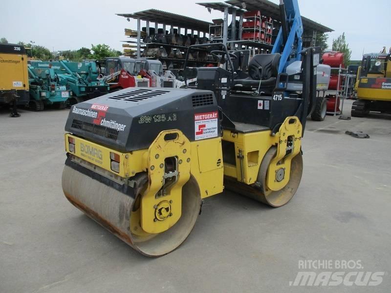 Bomag BW 135 AD Divvalču grunts veltņi