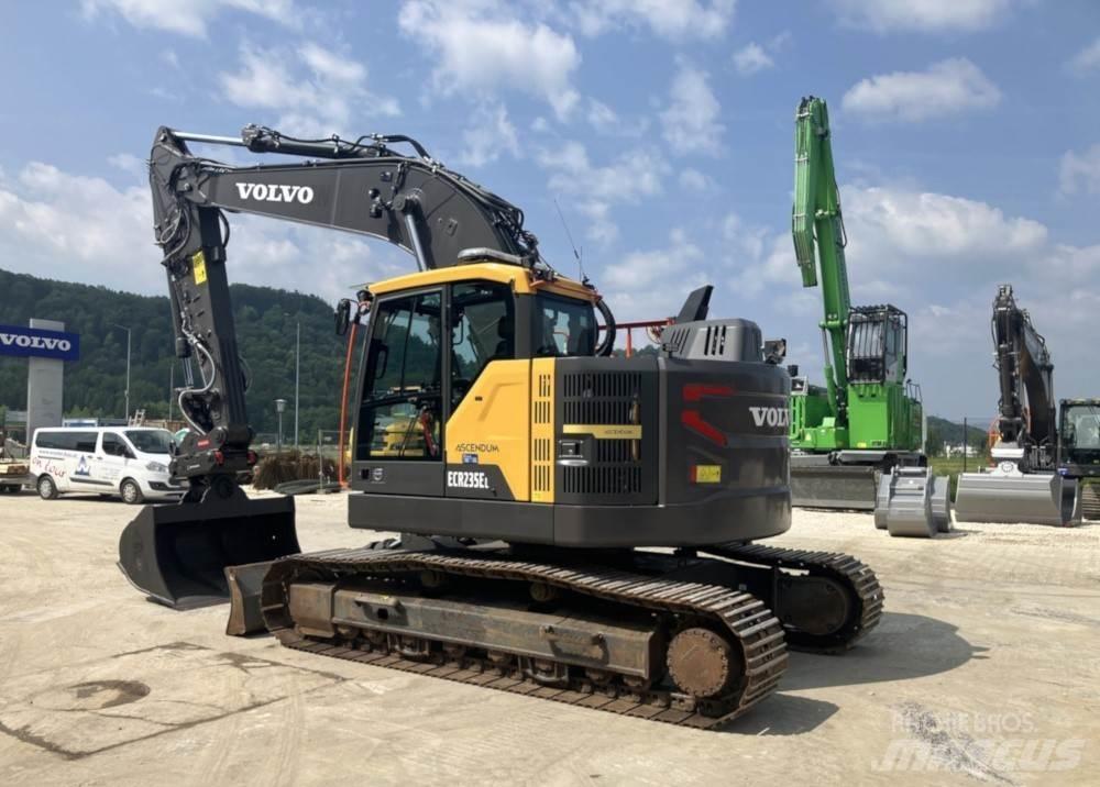 Volvo ECR235EL Kāpurķēžu ekskavatori