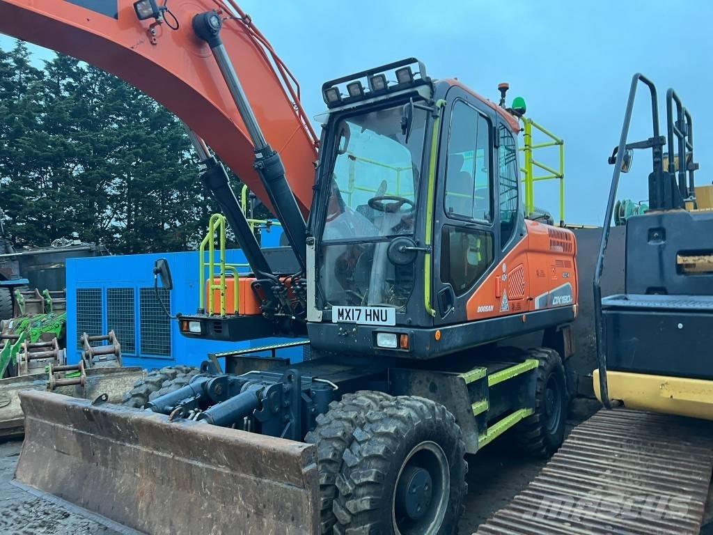 Doosan DX 190 W-3 Ekskavatori uz riteņiem