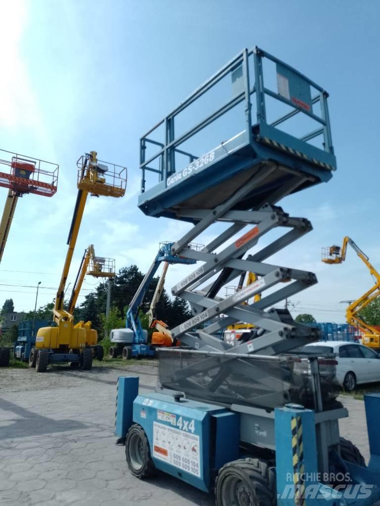 Genie GS 3268 Šķerveida pacēlāji