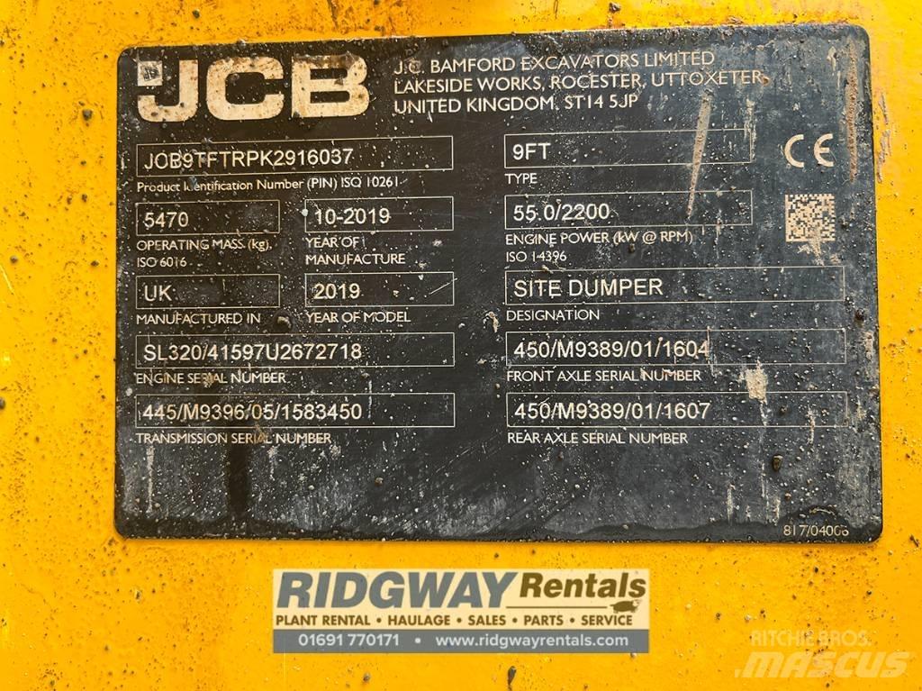 JCB 9 Ton dumper Mini pašizgāzēji