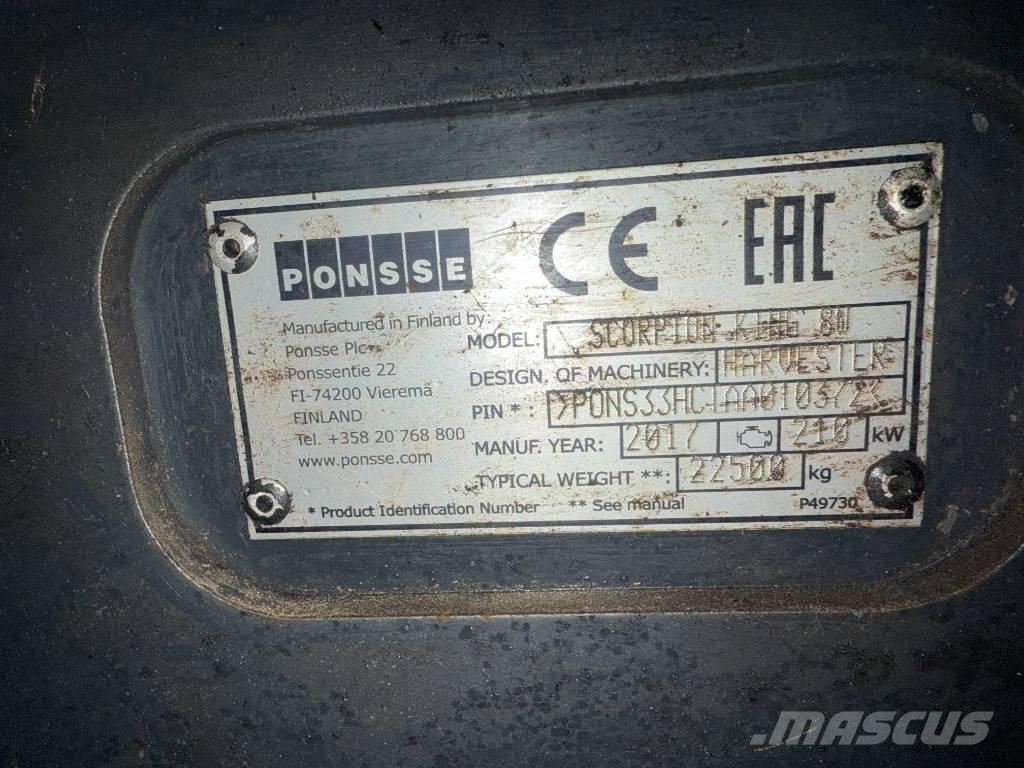 Ponsse Scorpion King Harvesteri