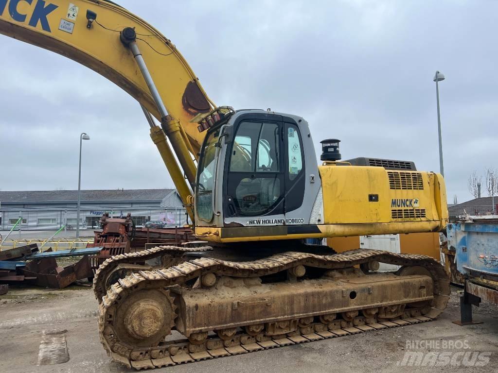 New Holland E 485 Kāpurķēžu ekskavatori