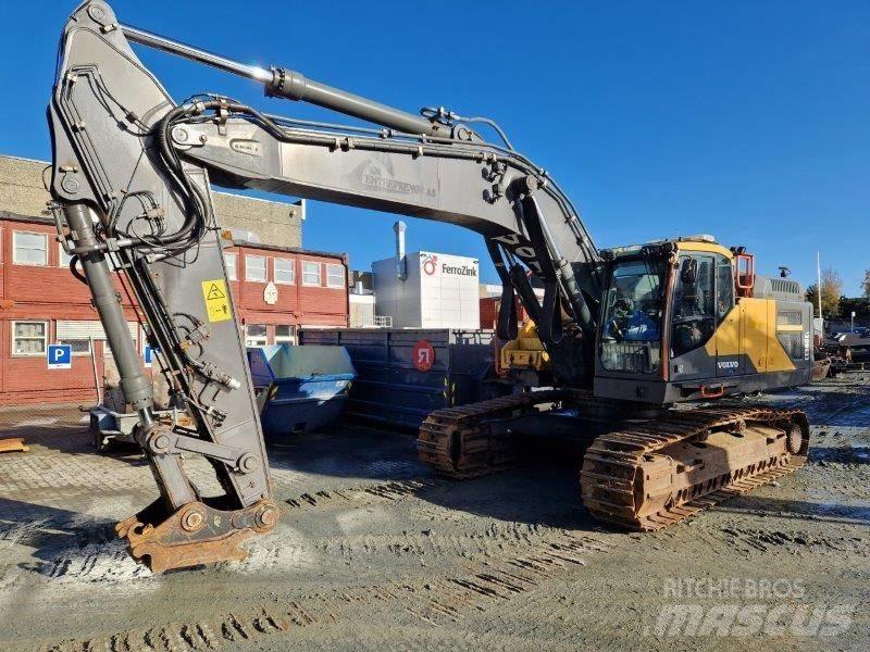 Volvo EC380EL Kāpurķēžu ekskavatori