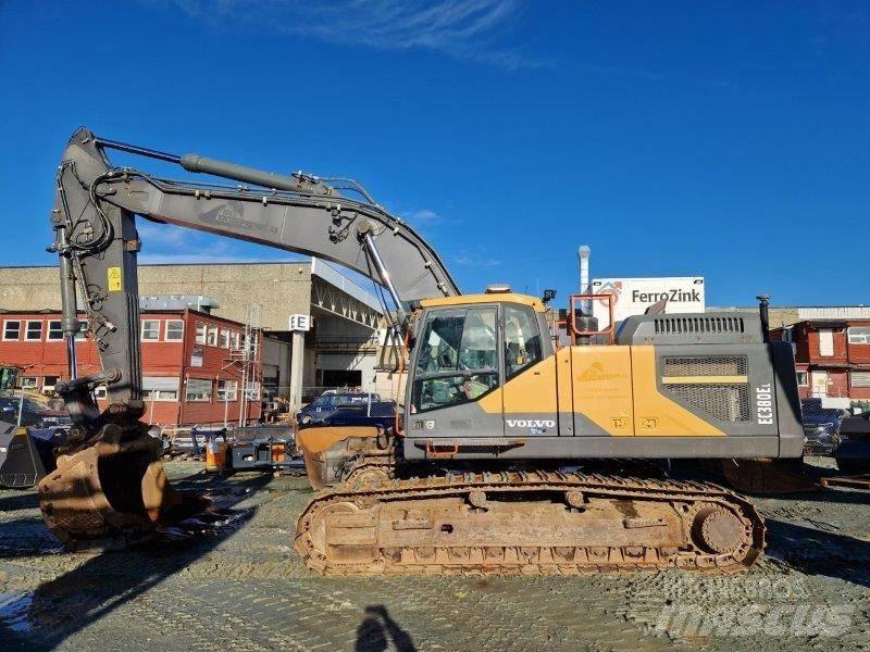 Volvo EC380EL Kāpurķēžu ekskavatori