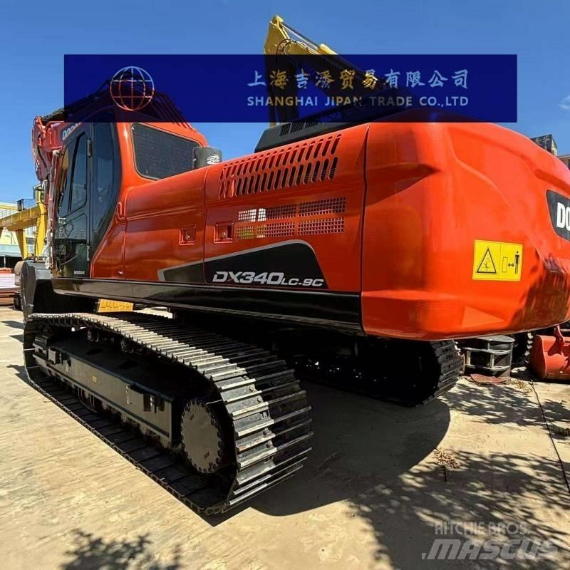 Doosan DX 340 Kāpurķēžu ekskavatori