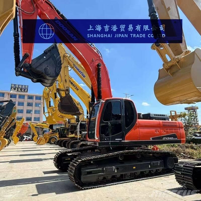 Doosan DX 340 Kāpurķēžu ekskavatori