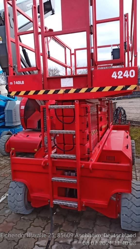 HAB S140-17E2WD Šķerveida pacēlāji