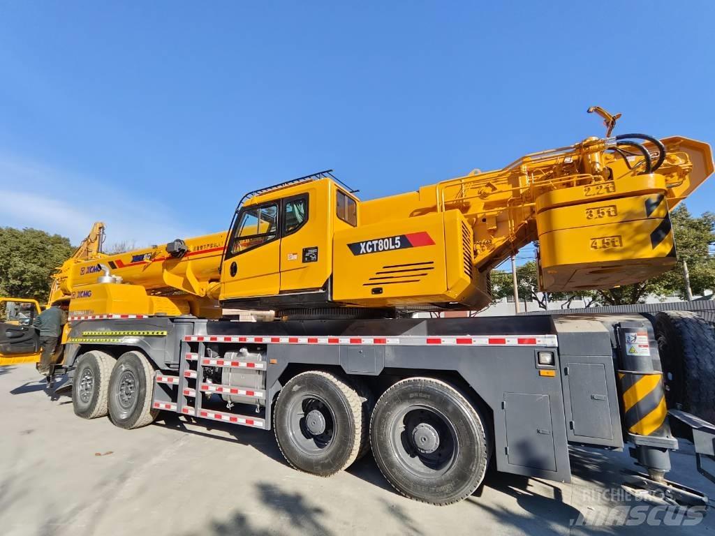 XCMG XCT 80L5 Celtņi nelīdzenām virsmām