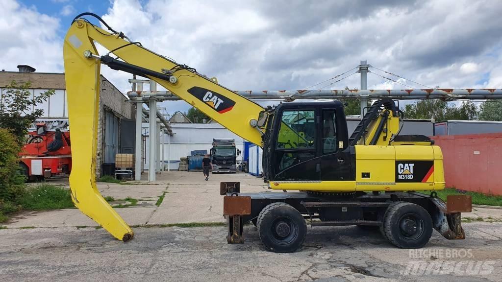 CAT M 318 D MH Industriālie iekrāvēji
