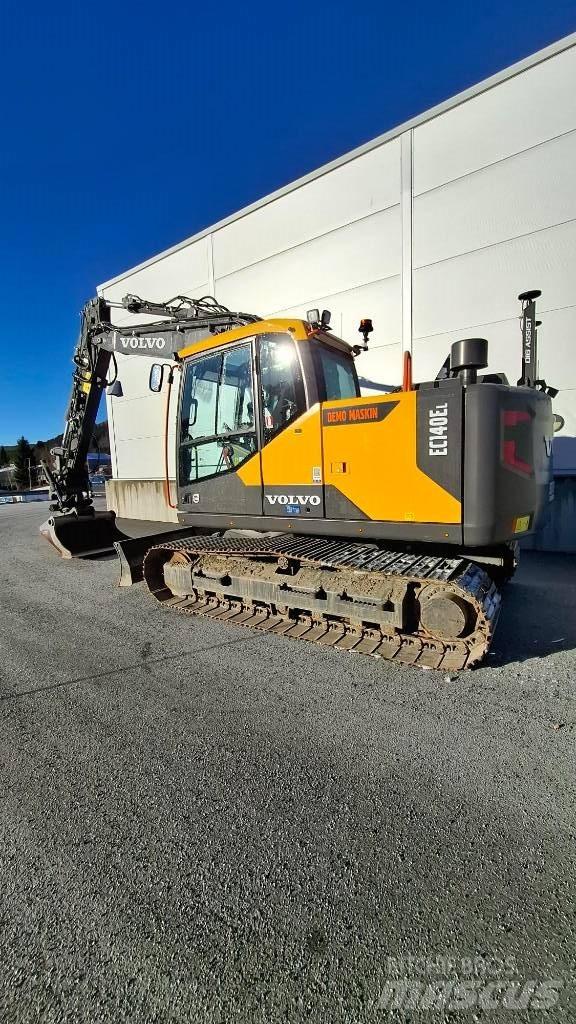 Volvo EC140EL Kāpurķēžu ekskavatori